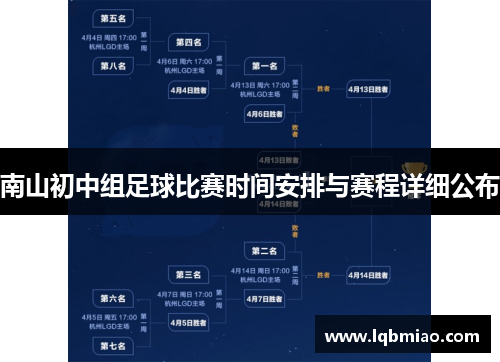 南山初中组足球比赛时间安排与赛程详细公布