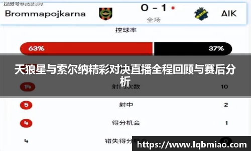 天狼星与索尔纳精彩对决直播全程回顾与赛后分析